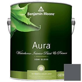 Краска Aura Waterborne Interior Semi-gloss Finish (528) цвет 2125-20 Deep Space