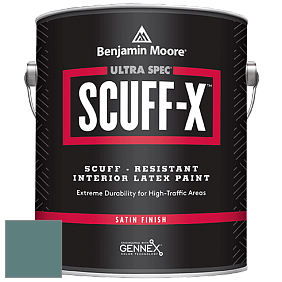 Benjamin Moore 486 Ultra Spec SCUFF-X Interior Satin Finish краска цвет NCS S 5020-B50G 