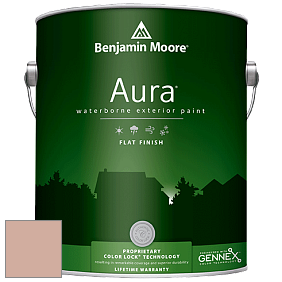 Benjamin Moore Aura 629 Waterborne Exterior Flat Finish краска цвет HC-58 BM HC-58