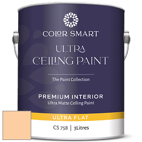 COLOR SMART CS 758 ULTRA CEILING PAINT ультраматовая краска цвет 2016-50 Melon Popsicle