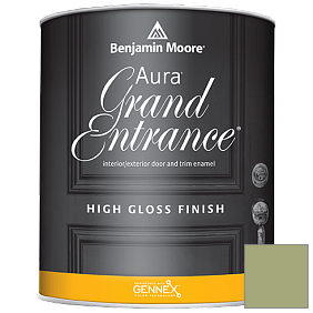 Краска Aura Grand Entrance High Gloss (148) цвет 432 Grenada Green