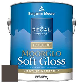 Benjamin Moore W096 Regal Select Exterior Paint-Moor GloSoft Gloss Finish краска цвет 2114-10 Bittersweet Chocolate