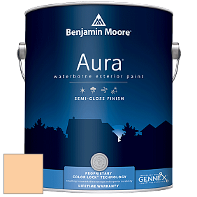 Benjamin Moore Aura 632 Waterborne Exterior Semi-Gloss Finish краска цвет 2016-50 Melon Popsicle