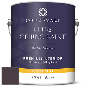 COLOR SMART CS 758 ULTRA CEILING PAINT ультраматовая краска цвет NCS S 8010-R30B 