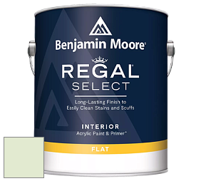 Benjamin Moore 547 Regal Select Waterborne Interior Flat Finish краска цвет 547 Mint Julep
