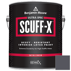 Краска Ultra Spec SCUFF-X Interior Satin Finish (486) цвет 2118-30 Ebony Slate