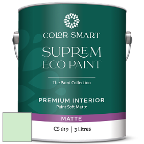 COLOR SMART CS 619 SUPREM ECO PAINT матовая краска цвет 2033-60 Mantis Green