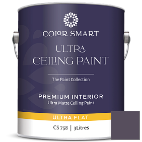 Краска COLOR SMART CS 758 ULTRA CEILING PAINT ультраматовая краска цвет 1393 Grappa