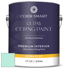 COLOR SMART CS 758 ULTRA CEILING PAINT ультраматовая краска цвет 2044-60 Crystal Clear