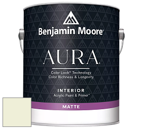 Benjamin Moore Aura 522 Interior Paint - Matte краска цвет 2029-70 Frosty Lime