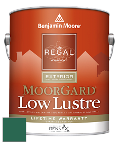 Benjamin Moore W103 Regal Select Exterior Paint-MoorGard Low Lustre Finish краска цвет 2045-10 Green Bay