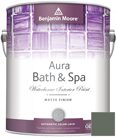 Краска Benjamin Moore Aura Bath & Spa Interior Paint Matte Finish (532) цвет 447 Holiday Wreath