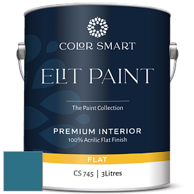 COLOR SMART CS 745 ELIT PAINT глубокоматовая моющаяся краска цвет 2058-30 Deep Ocean