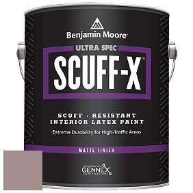 Benjamin Moore 484 Ultra Spec SCUFF-X Interior Matte Finish краска цвет NCS S 4010-Y90R 