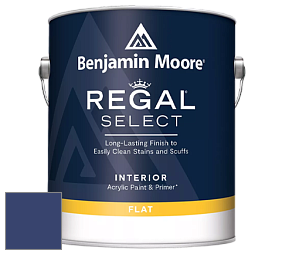 Benjamin Moore 547 Regal Select Waterborne Interior Flat Finish краска цвет NCS S 5540-R70B 