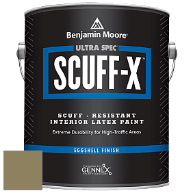 Benjamin Moore 485 Ultra Spec SCUFF-X Interior Eggshell Finish краска цвет 2143-20 Alligator Green