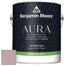 Benjamin Moore Aura 528 Waterborne Interior Semi-gloss Finish краска цвет 1250 Magic Potion