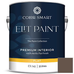Краска COLOR SMART CS 745 ELIT PAINT глубокоматовая моющаяся краска цвет 2108-20 Sierra Spruce