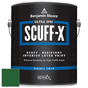 Benjamin Moore 485 Ultra Spec SCUFF-X Interior Eggshell Finish краска цвет RAL 6002 