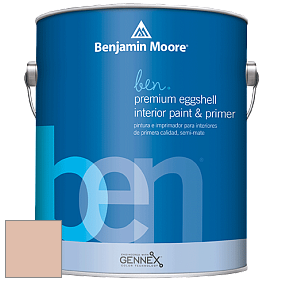 Benjamin Moore Ben W626 Premium Interior Latex Eggshell краска цвет 1205 Apricot Beige