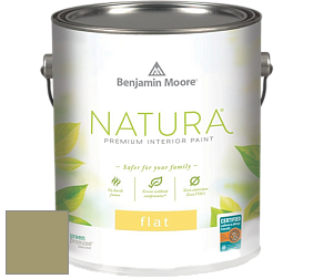 Benjamin Moore 512 Natura Interior Flat Finish матовая краска цвет 503 Fraser Fir