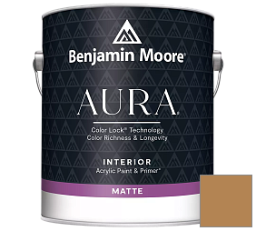 Краска Benjamin Moore Aura Interior Paint - Matte (522) цвет 2165-30 Golden Retriever