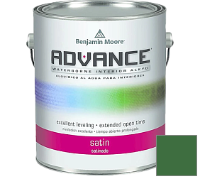 Краска Benjamin Moore 792. Advance Interior Paint-Satin эмаль цвет 2035-10 Seaweed