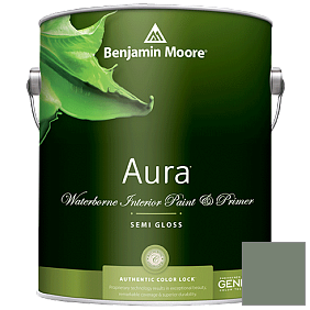 Краска Aura Waterborne Interior Semi-gloss Finish (528) цвет AF-475 
