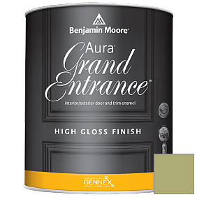 Краска Aura Grand Entrance High Gloss (148) цвет 538 Vienna Green