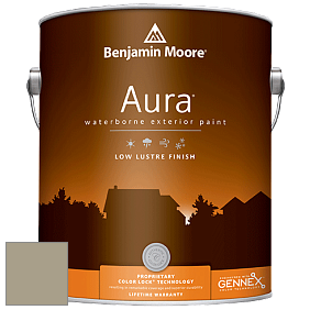 Benjamin Moore Aura 634 Waterborne Exterior Low Lustre Finish краска цвет AF-395 