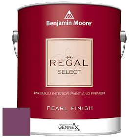 Benjamin Moore 550 Regal Select Waterborne Interior Pearl Finish краска цвет 2075-20 Mulberry