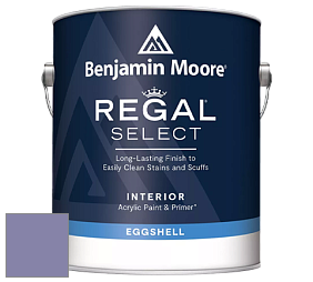 Benjamin Moore 549 Regal Select Waterborne Interior Eggshell Finish краска цвет 2070-40 Spring Purple