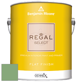Benjamin Moore 547 Regal Select Waterborne Interior Flat Finish краска цвет 565 Aurora Borealis