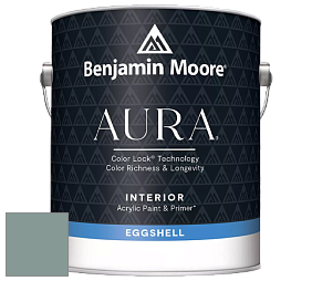 Benjamin Moore Aura 524 Waterborne Interior Eggshell Finish краска цвет NCS S 4010-B70G 