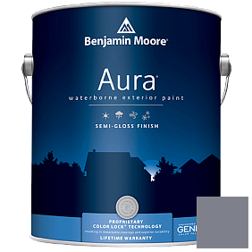 Краска Aura Waterborne Exterior Semi-Gloss Finish (632) цвет 2118-40 Sea Life