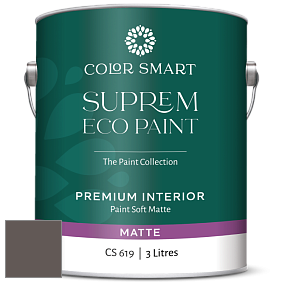 COLOR SMART CS 619 SUPREM ECO PAINT матовая краска цвет 2112-30 Stone Brown