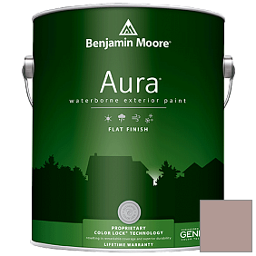 Краска Aura Waterborne Exterior Flat Finish (629) цвет 2110-40 Seaside Sand