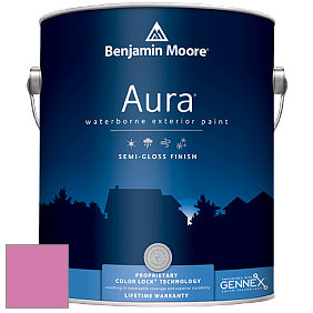 Benjamin Moore Aura 632 Waterborne Exterior Semi-Gloss Finish краска цвет 2079-40 Springtime Bloom