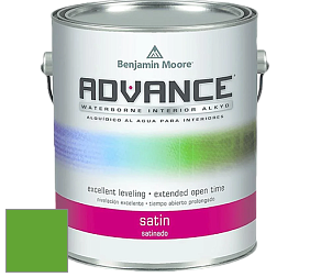 Benjamin Moore 792 Advance Interior Paint-Satin эмаль цвет 2032-20 Traffic Light Green