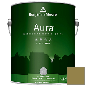 Краска Aura Waterborne Exterior Flat Finish (629) цвет 2149-20 G.I. Green