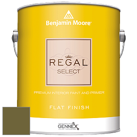 Benjamin Moore 547 Regal Select Waterborne Interior Flat Finish краска цвет NCS S 5540-G70Y 