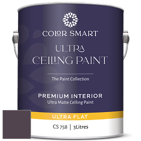 COLOR SMART CS 758 ULTRA CEILING PAINT ультраматовая краска цвет 2073-10 Dark Purple