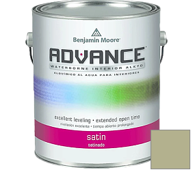 Краска Benjamin Moore 792. Advance Interior Paint-Satin эмаль цвет 487 Liberty Park