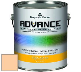 Benjamin Moore 794 Advance Interior Paint-High Gloss глянцевая алкидная эмаль цвет 2016-50 Melon Popsicle