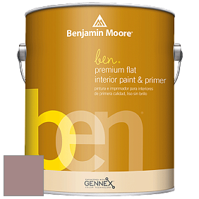 Benjamin Moore Ben W625 Premium Interior Latex Flat краска цвет 1244 Barberry
