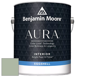 Benjamin Moore Aura 524 Waterborne Interior Eggshell Finish краска цвет 444 Cedar Grove