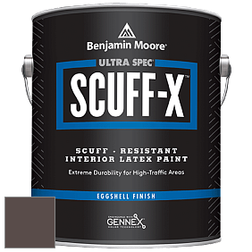 Benjamin Moore 485 Ultra Spec SCUFF-X Interior Eggshell Finish краска цвет 2114-20 Mississippi Mud