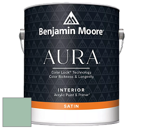 Benjamin Moore Aura 526 Waterborne Interior Satin Finish покрытие цвет NCS S 2020-G 