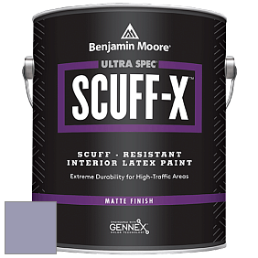 Benjamin Moore 484 Ultra Spec SCUFF-X Interior Matte Finish краска цвет NCS S 3020-R60B 