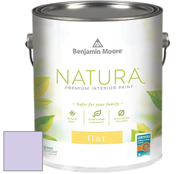 Benjamin Moore 512 Natura Interior Flat Finish матовая краска цвет 2071-60 Lily Lavender